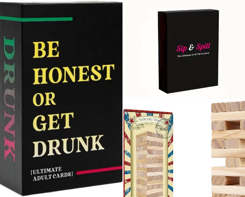 Fun cards & games cover photo collage
