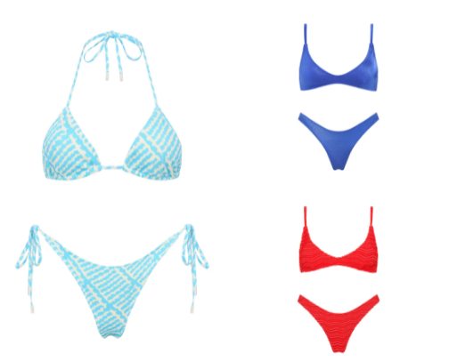 The perfect swimsuits! cover photo collage