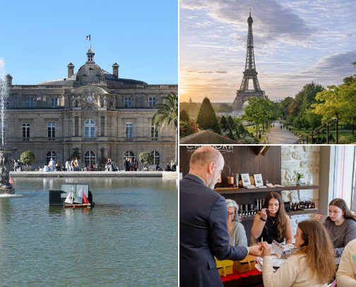 Paris France one of my "Happy Places" cover photo collage