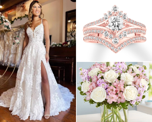 Wedding must haves ❤️ 💐 🌹 cover photo collage