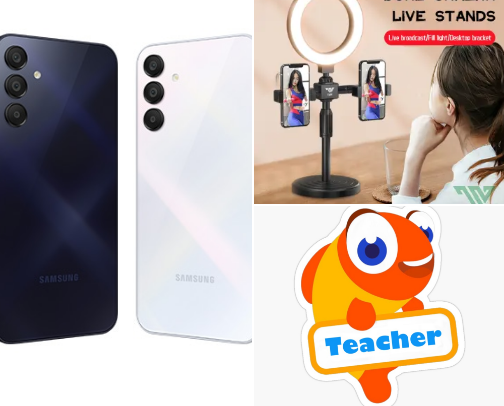 "ESL Teacher Online Must-Haves When Using Mobile Phones" cover photo collage