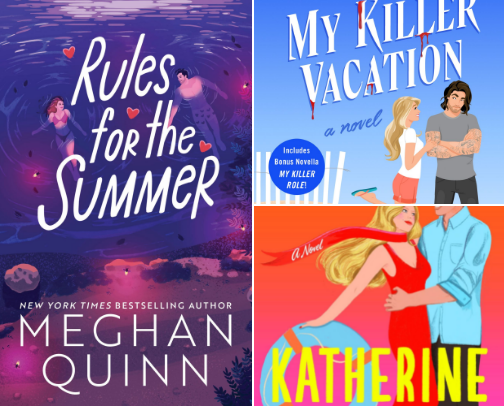 Summer Beach Reads 2026 cover photo collage