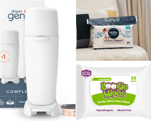 Must have baby items! cover photo collage