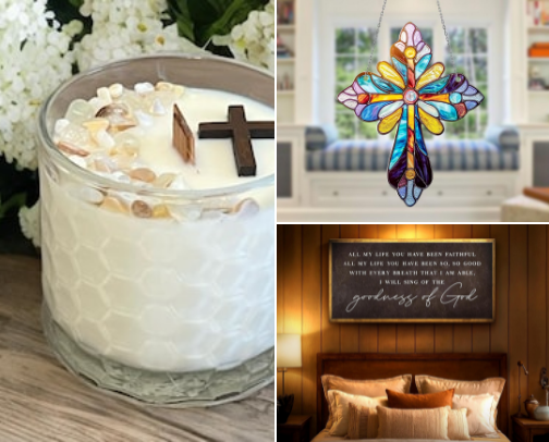 Faith-Based Home Décor That’s Actually Stylish cover photo collage