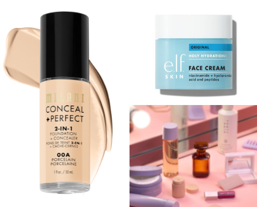 Best Cosmetics/ fashion brands cover photo collage