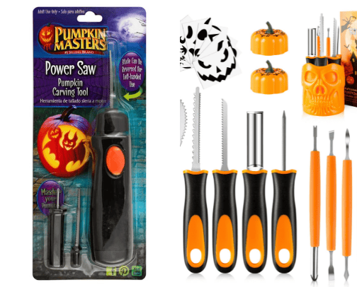 pumpkin carving electric tool cover photo collage