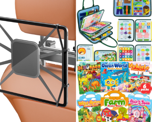 Road Trip Essentials with a Toddler (Long Drive Tested) cover photo collage
