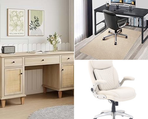 Office space that I'm loving cover photo collage