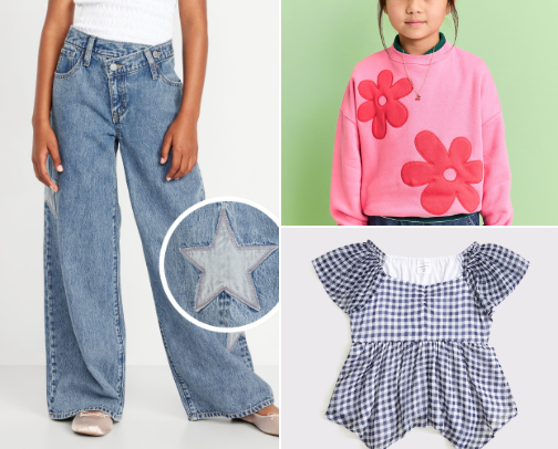 Back to School Clothes Shopping for my 5 year old daughter cover photo collage