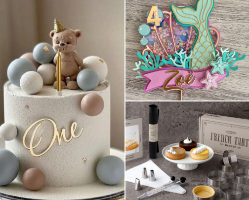 Baking and Cake Decoration cover photo collage