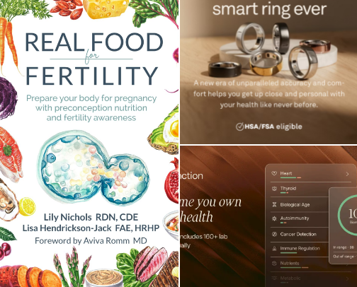 Preconception Health & Fertility Faves cover photo collage
