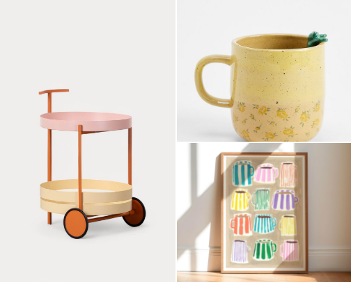 Everything you need to create the ultimate colourful coffee station cover photo collage