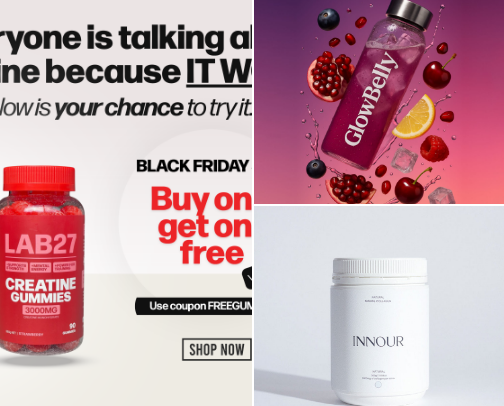 Supplements for better health cover photo collage