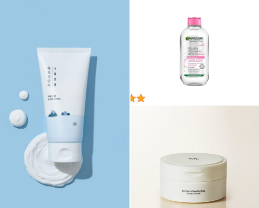 my skincare routines!! cover photo collage