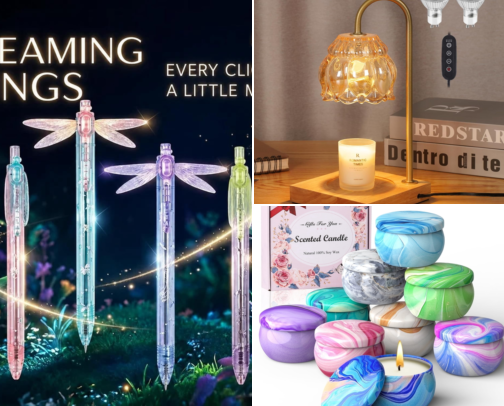 Novelty & Unique Small Gifts cover photo collage