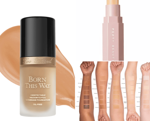 makeup for oily skin cover photo collage