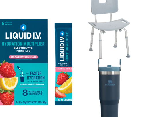Products that help my health! cover photo collage