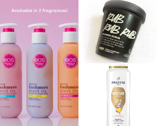 Shower Essentials cover photo collage