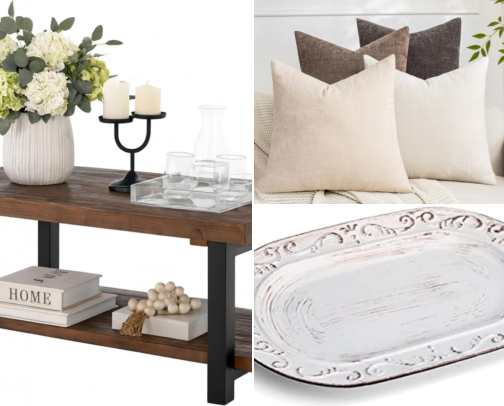 What I Actually Use for Farmhouse Style cover photo collage