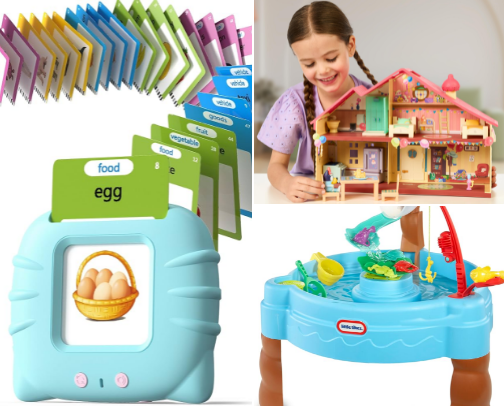 Toys Any Child Will Love cover photo collage