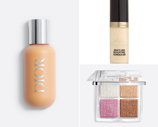 My everyday makeup cover photo collage