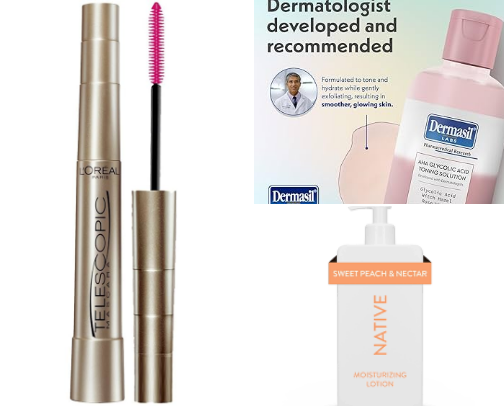 my fav beauty recs cover photo collage