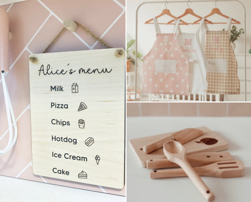 Kids and the Kitchen! cover photo collage