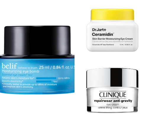 Eye Creams That Actually Earned Their Spot 💦👁️ cover photo collage