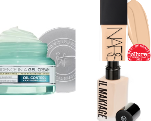 My favorite make up and skin care cover photo collage