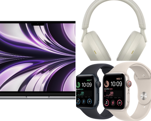 tech & gadgets cover photo collage