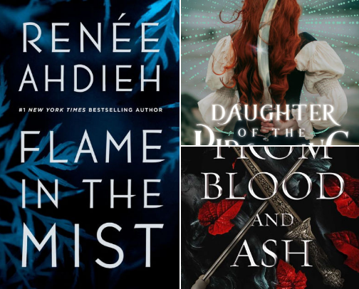 underrated romantasy books you NEED to read ⚔️🔥💗 cover photo collage