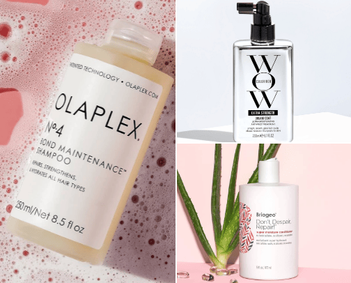 HAIR CARE that saved my hair cover photo collage