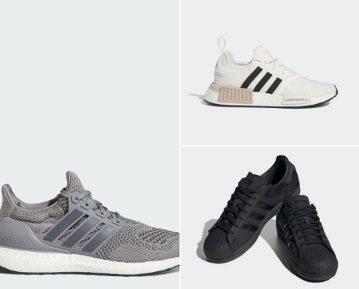 Adidas Sneaker Collection cover photo collage