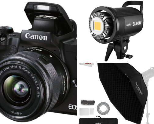 What I Use to Film My YouTube Videos cover photo collage