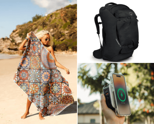The Traveler Essentials for packing cover photo collage