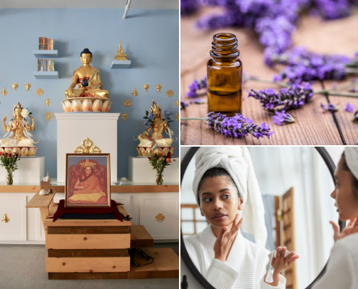 🌙 Relaxing Rituals That Make Me Feel Grounded cover photo collage