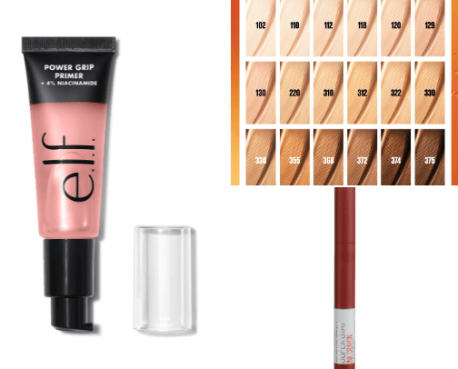 Makeup must haves cover photo collage