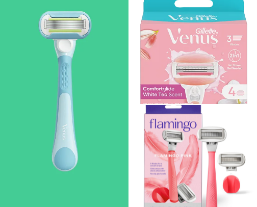 Top 10 Women's Razors That Come with Refills cover photo collage
