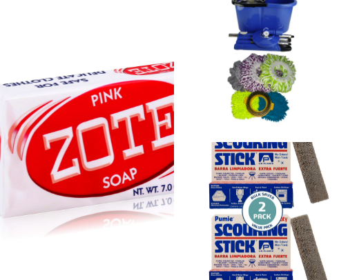 Cleaning products I MUST HAVE in my home! cover photo collage