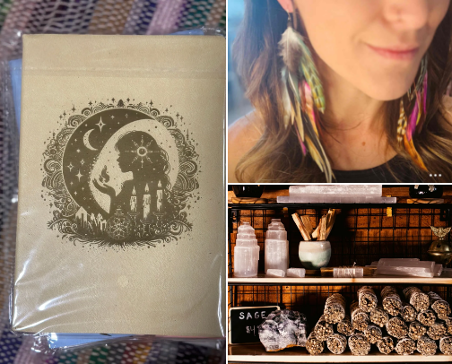 Stay wild moon child cover photo collage