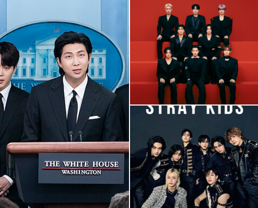 Kpop Faves cover photo collage