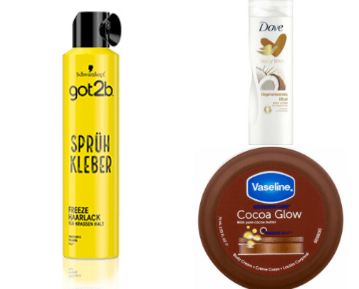 beauty & skincare cover photo collage