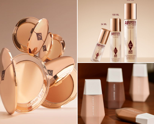 Clean girl makeups for school💄 cover photo collage