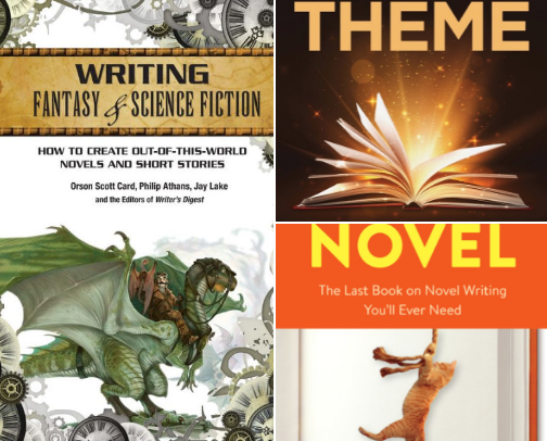 Favorite Novel Writing Resources cover photo collage