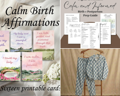 Hospital Bag For Birth cover photo collage