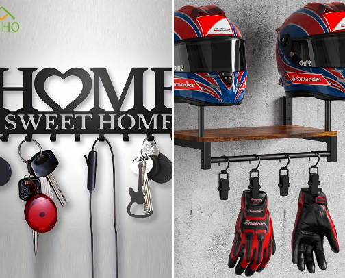 "Make a statement with our decorative key holders! 🌟 cover photo collage