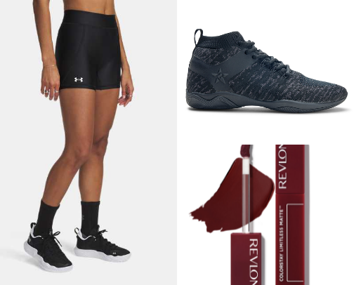 Cheer essentials! cover photo collage