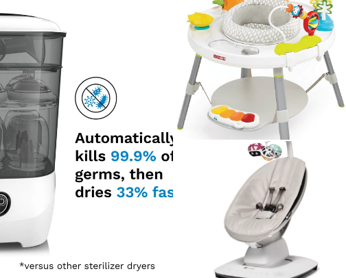 Must Have Baby Gear for the First Year cover photo collage