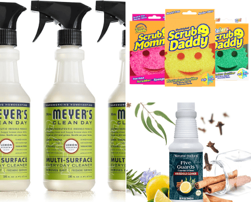 Cleaning cover photo collage