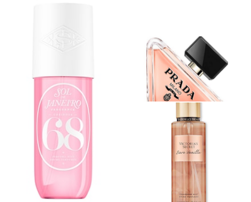 Fragrance favorites cover photo collage